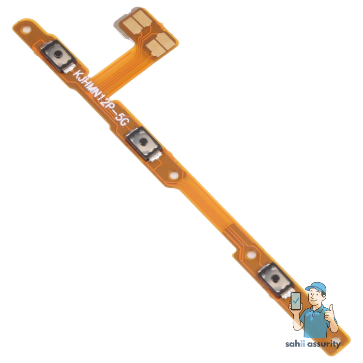 Volume Button Flex Cable for Xiaomi Redmi Note 12 Pro Plus 5G